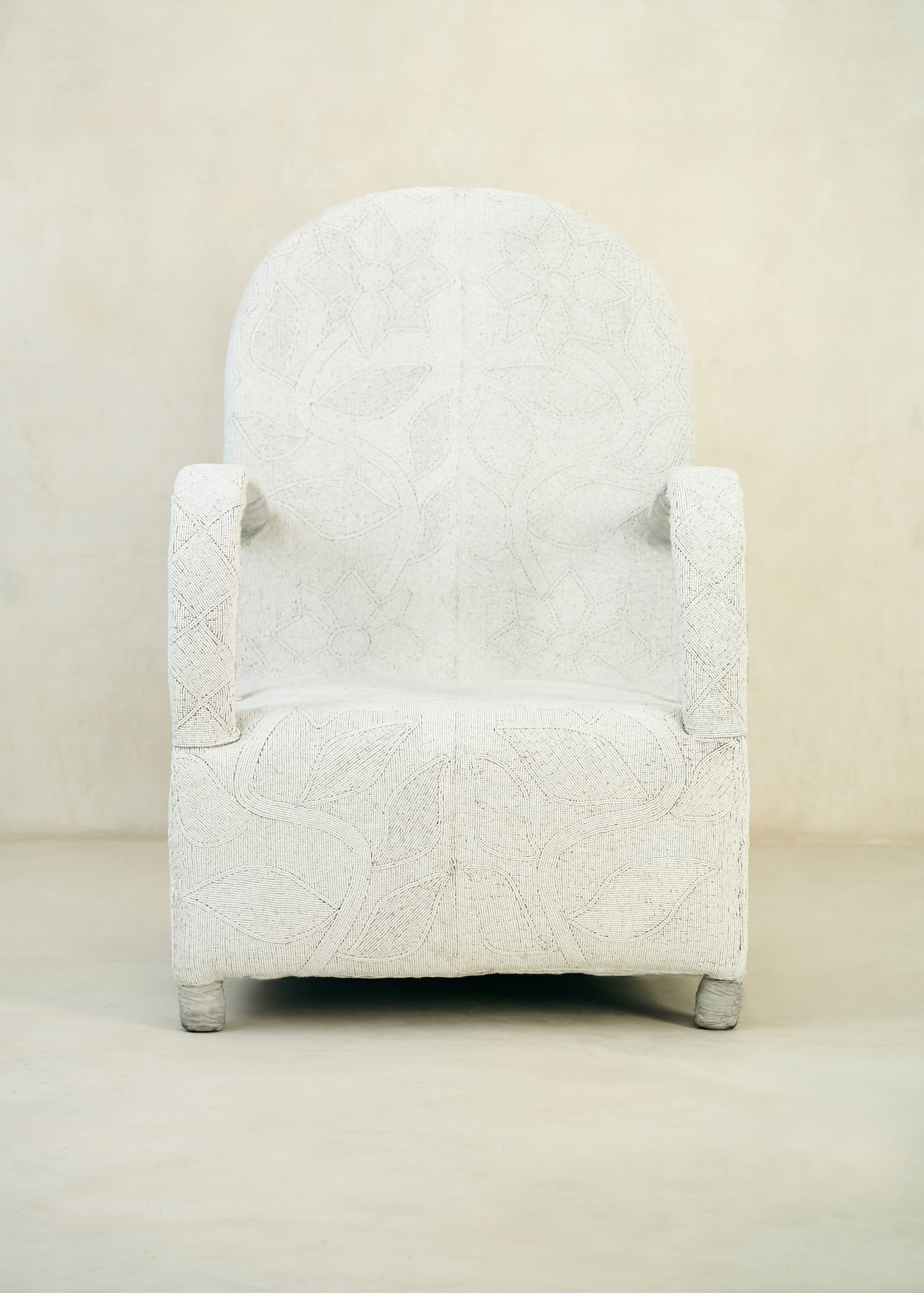 Yoruba Beaded Chair