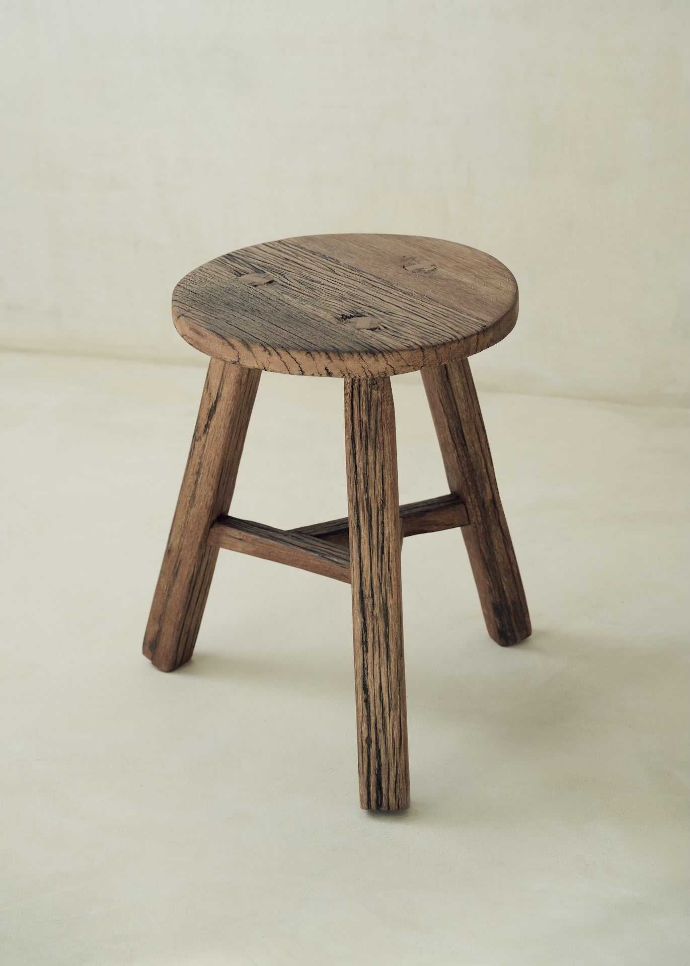 Round Wooden Stool