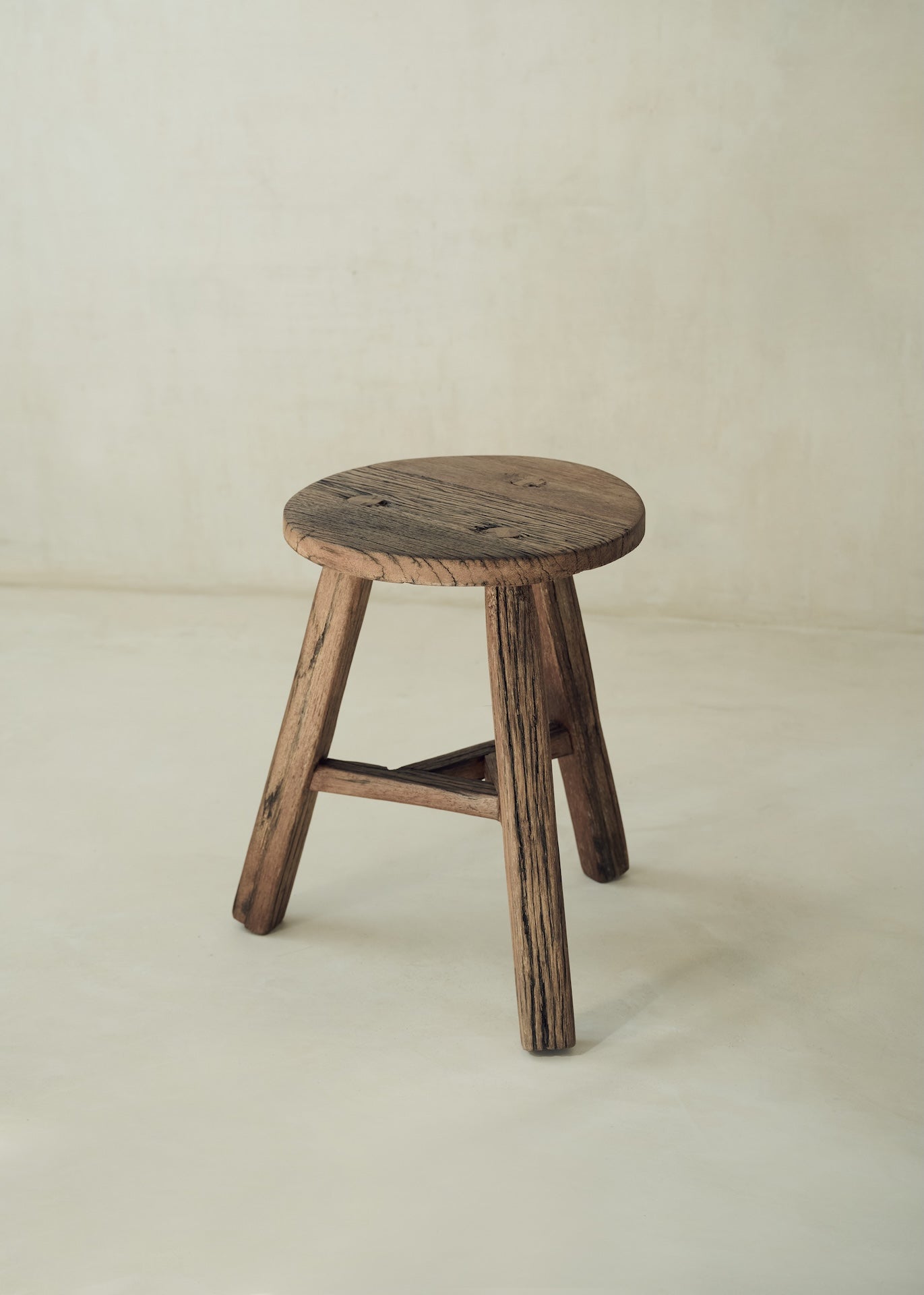Round Wooden Stool