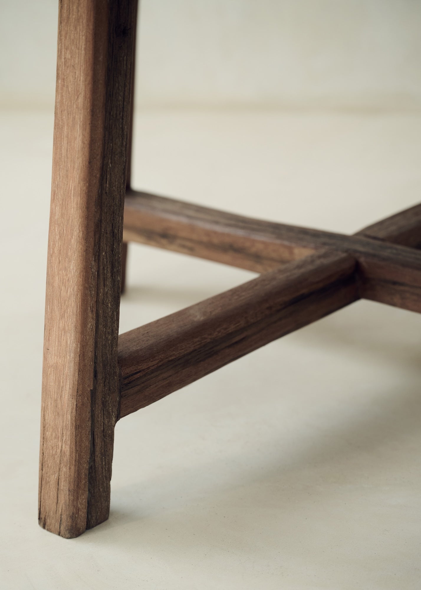 Wooden Round Side Table
