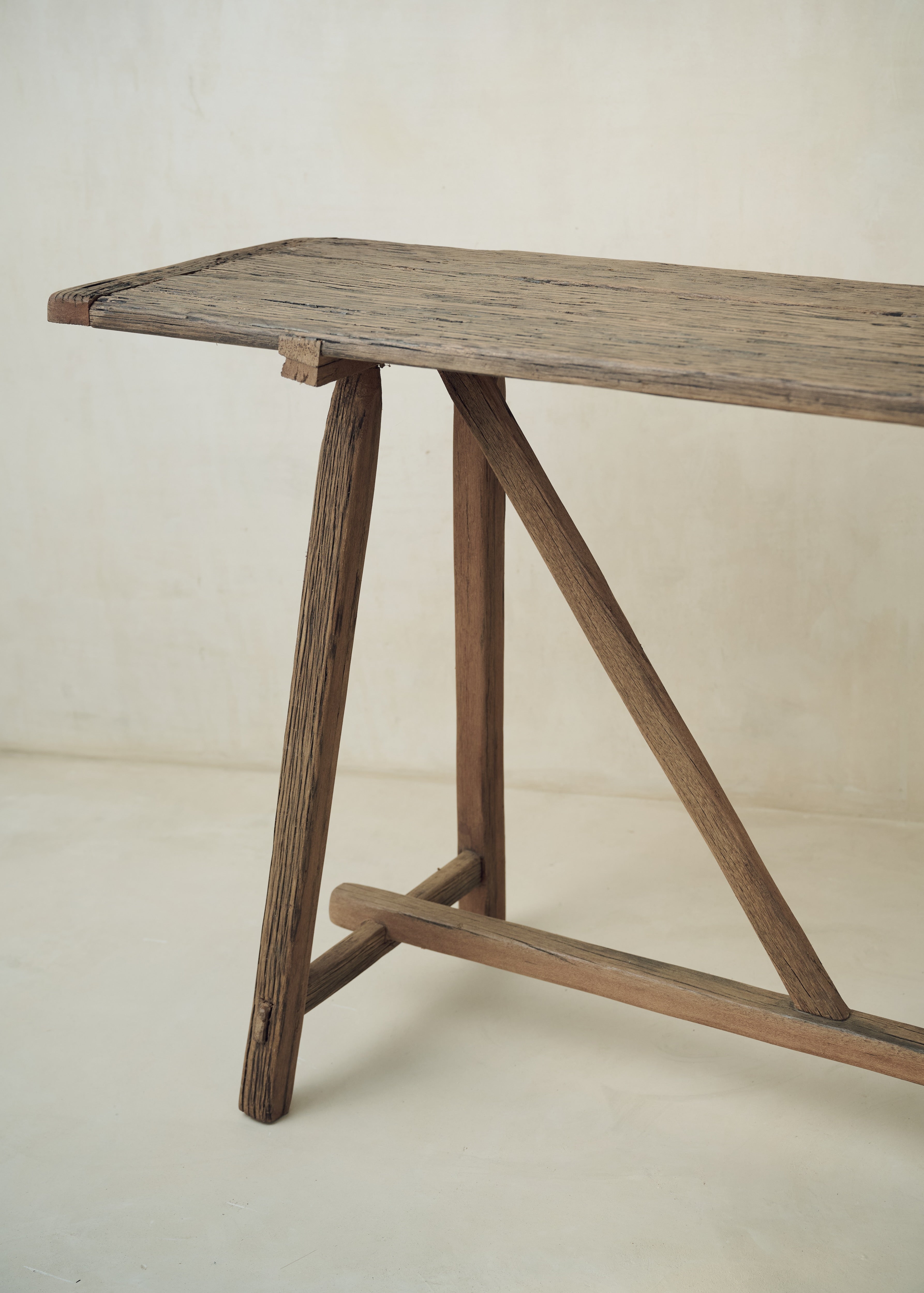 Rustic Wooden Console