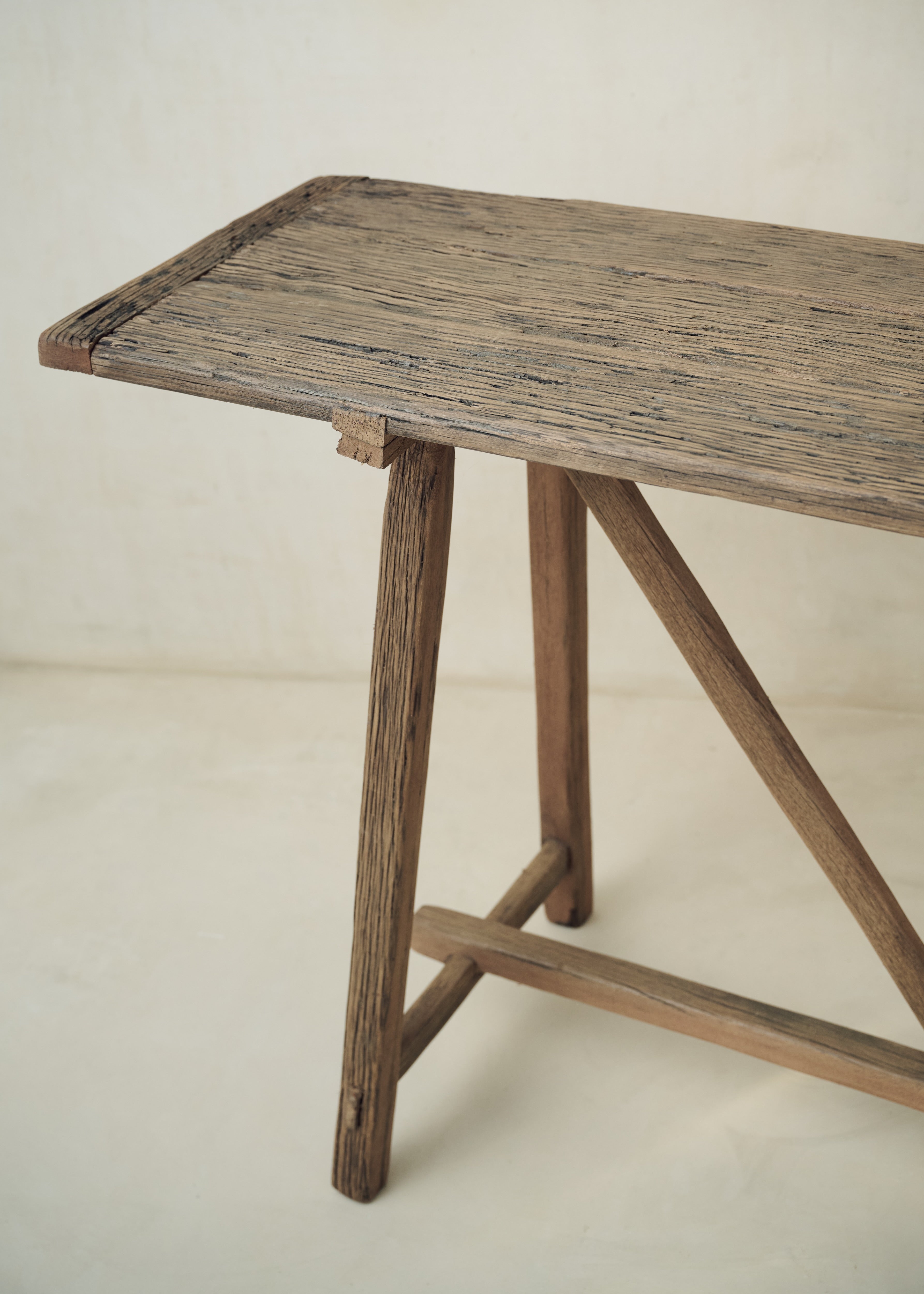 Rustic Wooden Console
