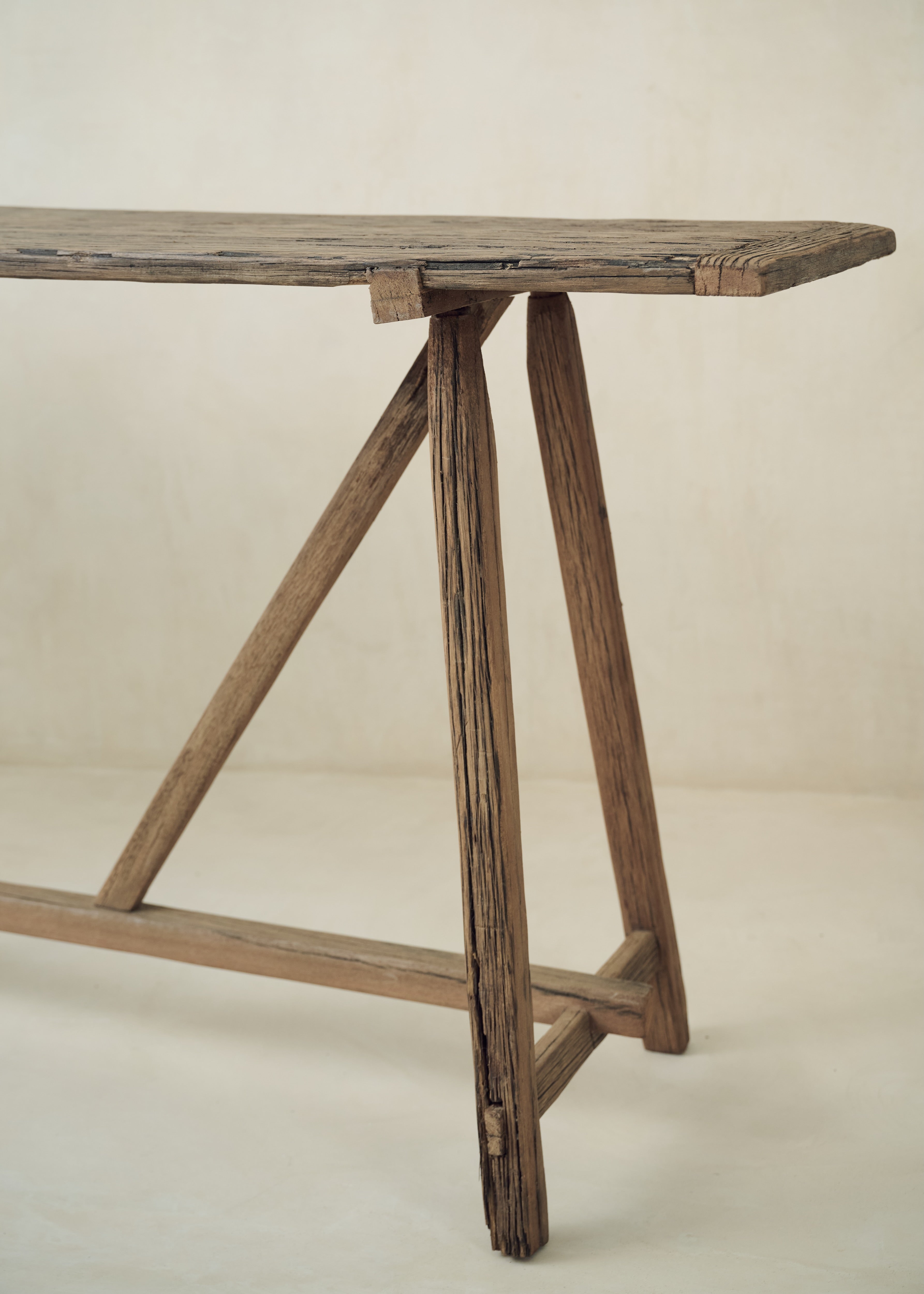 Rustic Wooden Console