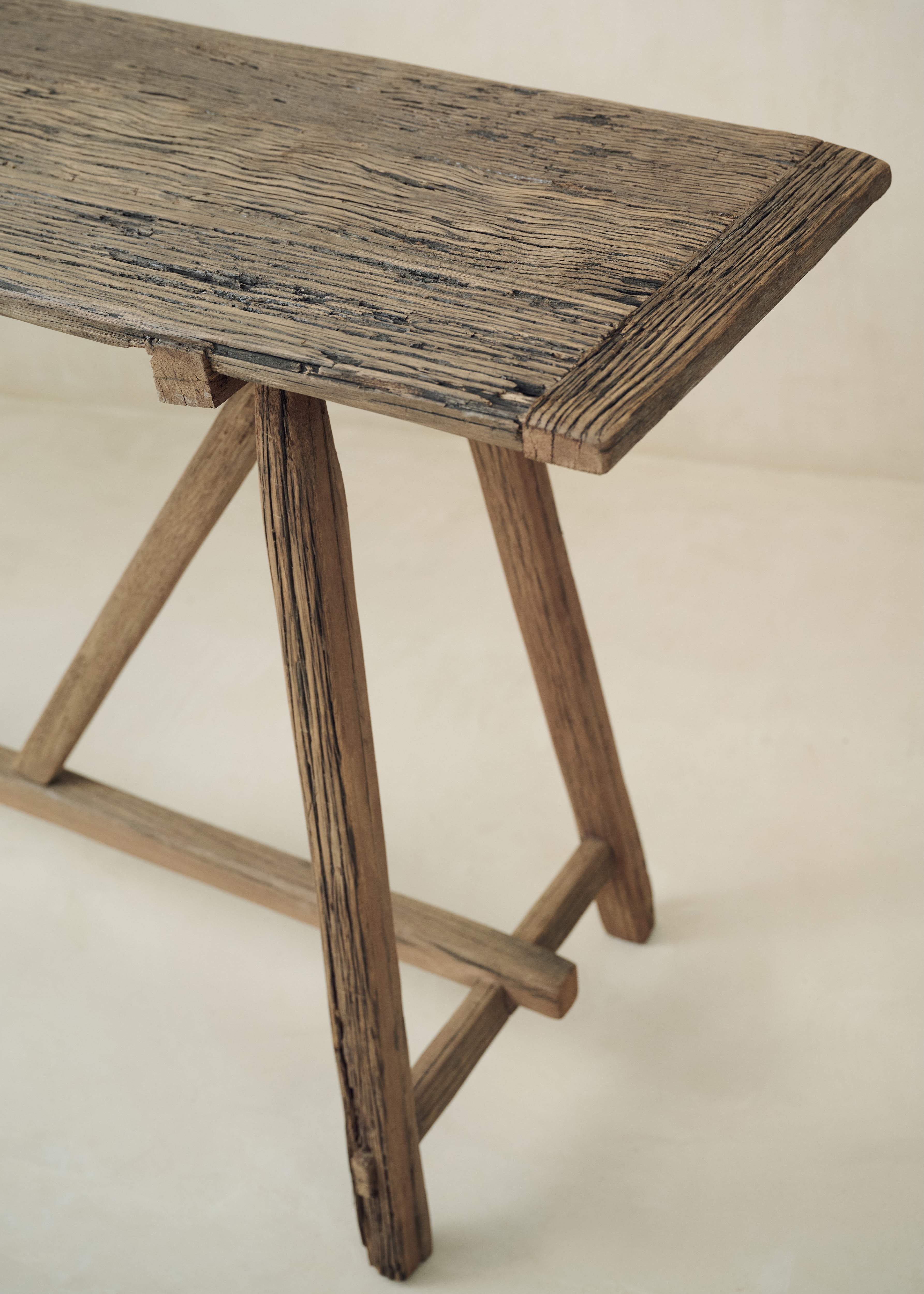 Rustic Wooden Console
