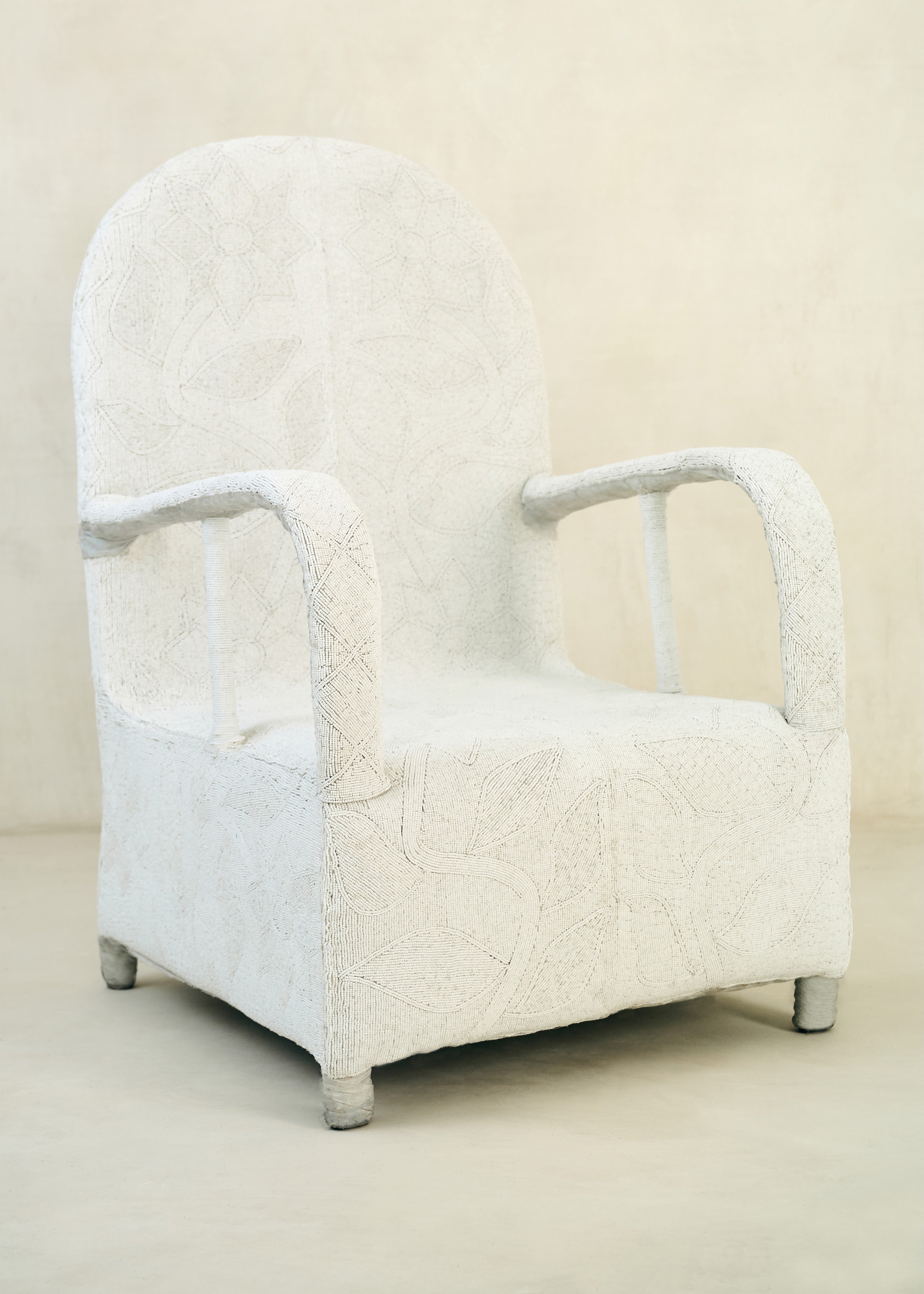 Yoruba Beaded Chair
