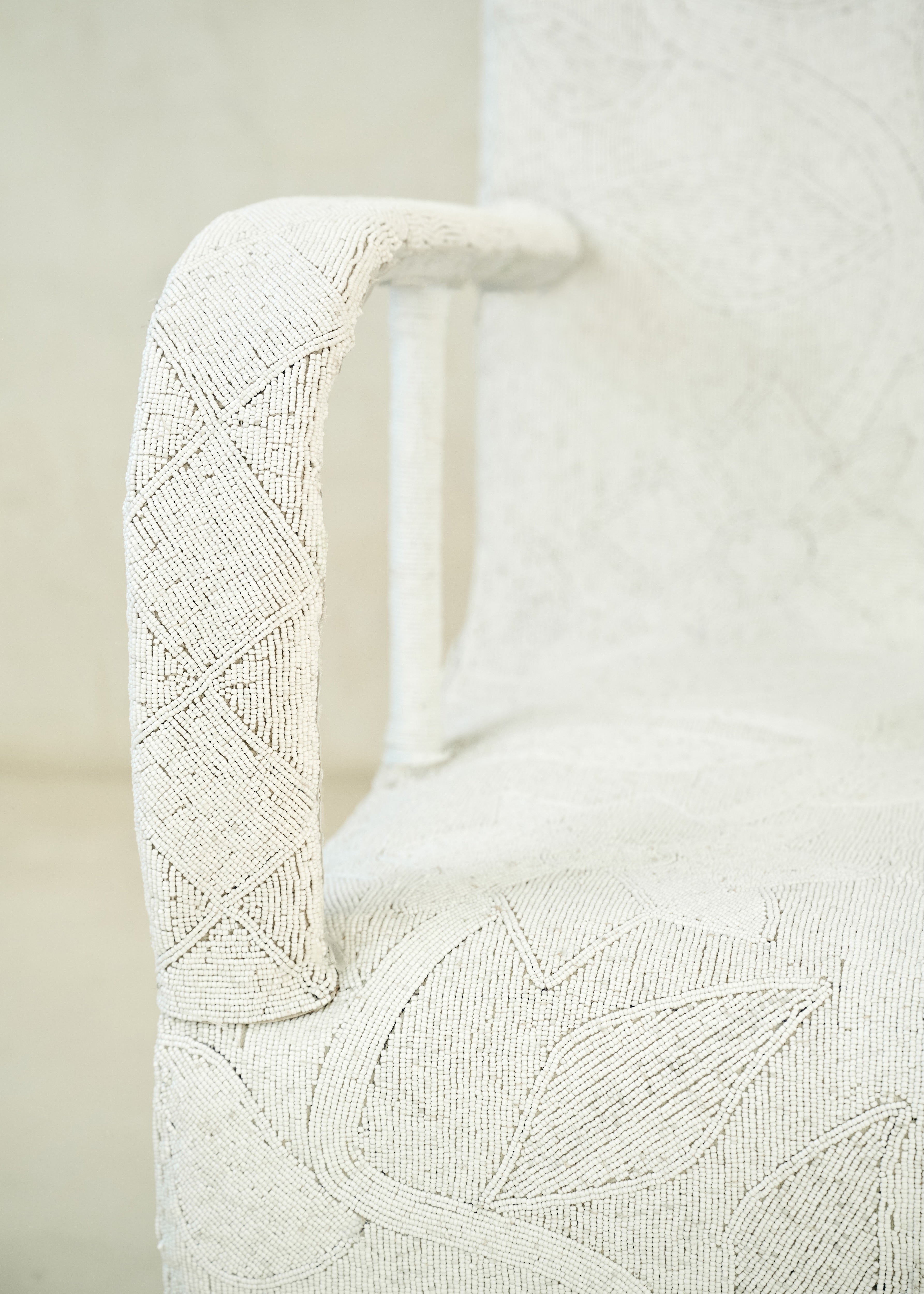 Yoruba Beaded Chair