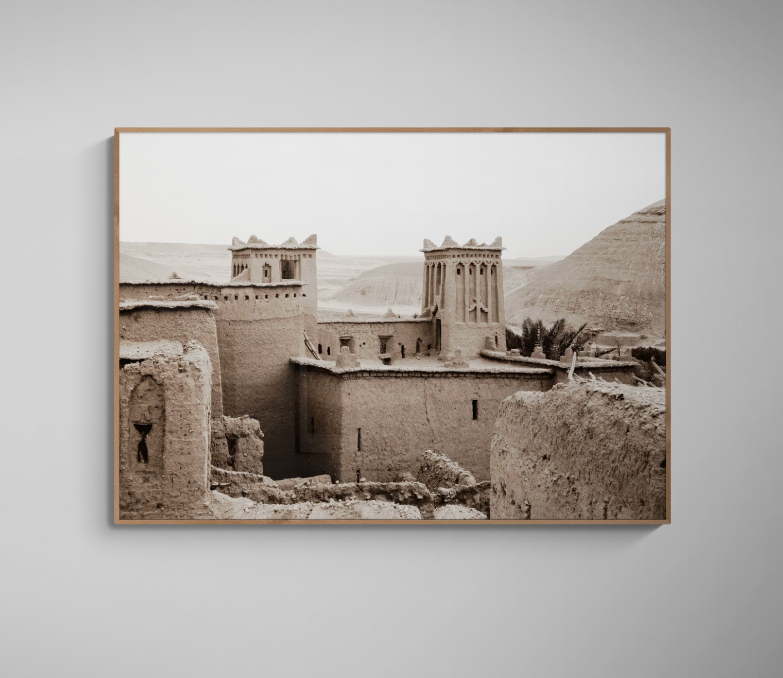 Morocco Mud Fortress (Sepia)